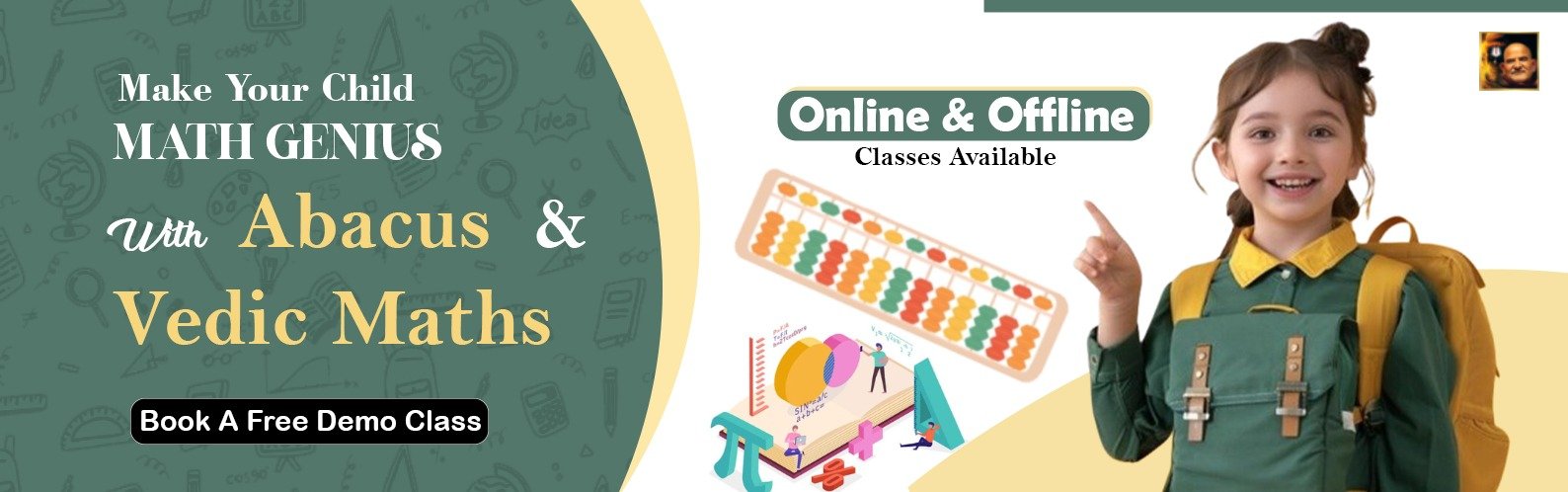 Abacus And Vedic Maths Banner