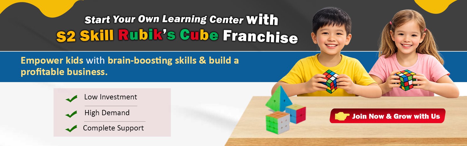 Rubik's Cube Franchise Banner